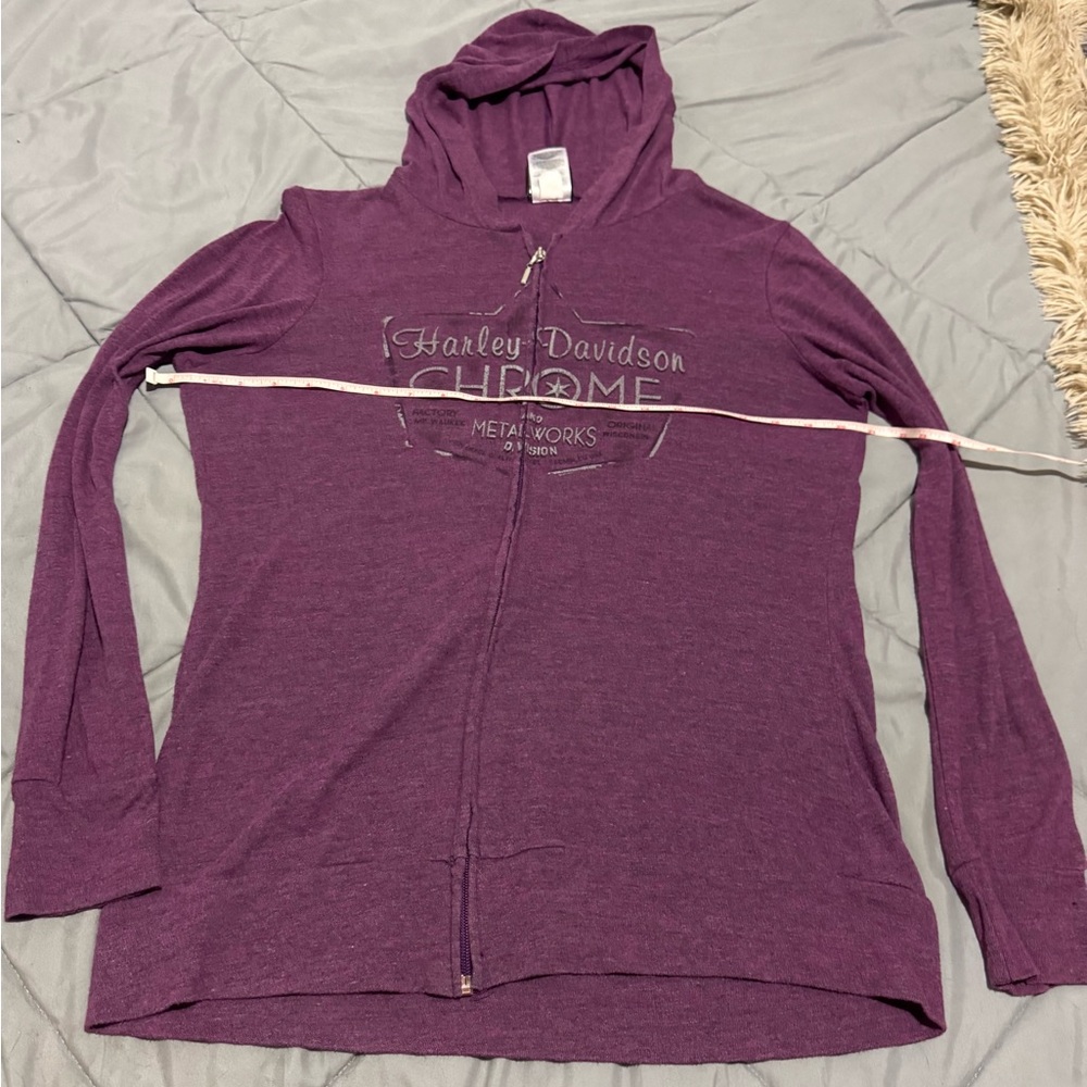 LG Harley-Davidson Purple and Black Tag
